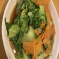 蒼暁☆'s cooksnap of when they made 時短☆レタスのオイスターソース炒め♪.