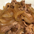 クックU3V1J5☆'s cooksnap of when they made 材料2つ☆豚こまと新玉ねぎの簡単すき煮。.