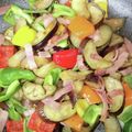おニョ's cooksnap of when they made 簡単！なすとベーコンの炒め物.
