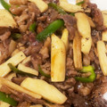 fntr's cooksnap of when they made 牛肉・エリンギ・パプリカのオイスター炒め.