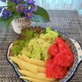 suwaina's cooksnap of when they made 捨てないで！ヤングコーンのひげでナムル.