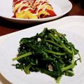 チコリママ's cooksnap of when they made ●ルッコラのニンニク炒め●.