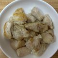 かおり♡♡♡'s cooksnap of when they made 鶏むね肉の北海道♪レモンバターソテー.