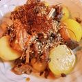 ちぃちゃん31513's cooksnap of when they made 新じゃがいもと牛肉の韓国風ピリ辛えのき.