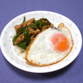 ＠迷子＠'s cooksnap of when they made 【楽めし】豚とピーマンの生姜焼き丼.