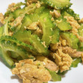 ＊みぃた1221＊'s cooksnap of when they made 【農家のレシピ】ゴーヤとツナと卵の炒め物.