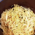 fiatcinq's cooksnap of when they made 簡単常備菜！こんにゃく大根のごま油炒め.