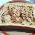 おらんでう～たん's cooksnap of when they made メープルチーズトースト.
