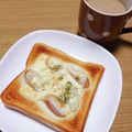ﾋﾟﾛﾐ♡'s cooksnap of when they made ウィンナーチートースト.
