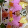クックVB2ZJ6☆'s cooksnap of when they made 簡単♪春はもうすぐマイメロちゃんキャラ弁.