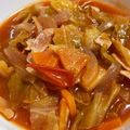 お塩と砂糖's cooksnap of when they made 【簡単】『ミネストローネ♡』～トマト缶～.