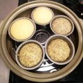 黒豆丸's cooksnap of when they made 【基本】ふっわふわ！簡単卵蒸しパン.