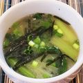 あーこ姐's cooksnap of when they made 小松菜と海苔の味噌汁.