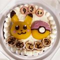 ことかな☆'s cooksnap of when they made ★☆キャラケーキ:ポケモンケーキ☆★.