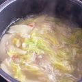 ゆかりりりー's cooksnap of when they made レタスとウインナーのスープ.