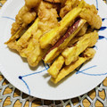 ボブナナ's cooksnap of when they made さつまいものかき揚げ.