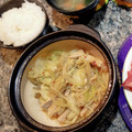 もぐらや00's cooksnap of when they made 豚バラとレタスのさっぱり炒め.