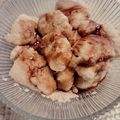 makichaki's cooksnap of when they made ☆豆腐とオオバコサイリウムのわらび餅☆.