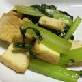 Halü★mama's cooksnap of when they made めんつゆだけ！小松菜と厚揚げの煮浸し.