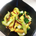 ☆ポン太☆'s cooksnap of when they made 青梗菜とキクラゲの卵炒め　JAいるま野.