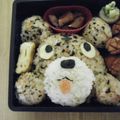 3姉妹ちゃんママ's cooksnap of when they made ✿彩りごはんdeトラくん弁当♪.