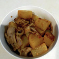 クックQ5V5Y9☆'s cooksnap of when they made 豚バラ大根のとろみ煮。薄切り肉で手軽に♪.
