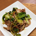 なーなちゃん's cooksnap of when they made ＊超速＊豚こまとレタスの塩ダレ炒め＊.