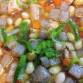 クックUZBA6P☆'s cooksnap of when they made 栄養満点！大豆、蒟蒻、とり胸肉の煮物.