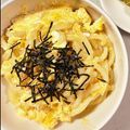 なーなちゃん's cooksnap of when they made たまご焼きうどん♪５分でできる♪.