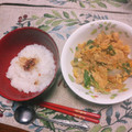 minmo2✳️2's cooksnap of when they made おひとり丼！ささみのつゆダク親子丼.