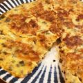 かっこう2's cooksnap of when they made 餃子のタネの余で！リメイクチヂミ.