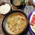 もぐらや00's cooksnap of when they made 豚バラとレタスのさっぱり炒め.
