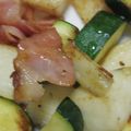 がちゃぴんママ☆'s cooksnap of when they made ベーコンと長芋とズッキーニのソテー.