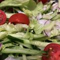 ﾌﾞﾚﾝﾀﾞ's cooksnap of when they made 初めに斜め！綺麗なキュウリの千切り(左).
