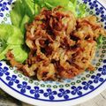 yukarin222's cooksnap of when they made 豚の生姜焼き.
