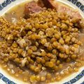 しましまもっぷ's cooksnap of when they made 簡単！美味しい！レンズ豆と塩豚の煮込み.