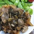 ささささ＆＊'s cooksnap of when they made 塩昆布の砂肝炒め.