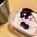 ※ぴーまん's cooksnap of when they made オートミール　ヨーグルト　ブルーベリー.