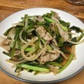 yuminan47k's cooksnap of when they made 豚バラとニラのサッと煮♡簡単(*^^*).