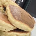 ゆ→ちむ❦180SX's cooksnap of when they made ＋豆腐でどっしりホットケーキ.