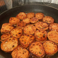 scarletcat's cooksnap of when they made れんこんのはさみ焼き.
