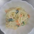coccus's cooksnap of when they made 作り置きにも☆簡単なめらかなサラスパ.