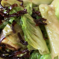 もものすけのまま's cooksnap of when they made 簡単☆レタスと塩昆布のゴマごま和え♪.