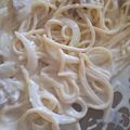 かぁりぃ0111's cooksnap of when they made きのことベーコンの醤油風味クリームパスタ.