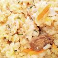 えむじえい's cooksnap of when they made ☆簡単☆鯖と大葉の旨み炒飯.