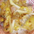 ゆぅぽんmama's cooksnap of when they made 鯖缶玉子とじ丼（親子丼風）.