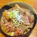 さすらい's cooksnap of when they made めんつゆで簡単♪牛すじ煮込み丼.
