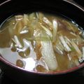 たなか家's cooksnap of when they made みょうが＆えのき　味噌汁.