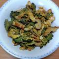 みぃくんのママ's cooksnap of when they made 苦くない！ゴーヤとちくわの卵炒め.