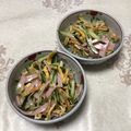 明日の風☆'s cooksnap of when they made 辛子ピリリッ！春雨サラダ.